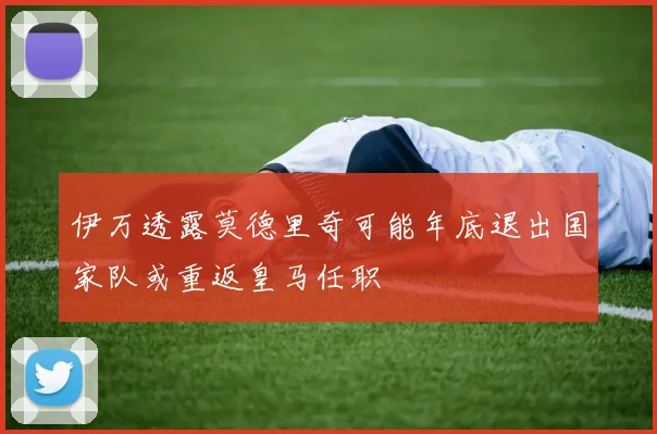 伊万透露莫德里奇可能年底退出国家队或重返皇马任职